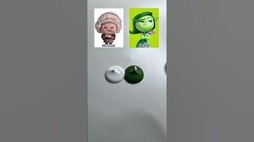 Mixing Emotions from InsideOut 2 - The Result Will Surprise You! (Part 35)#asmr #colors  #insideout2