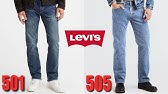 Levi 501 vs 505 - Understanding the Difference - YouTube