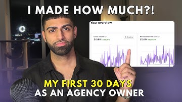My First Month Running a Marketing Agency | How I Signed Clients Fast (Full Strategy)