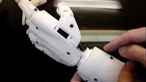 Animatronic Hand Robot 3D printer "InMoov" Part6