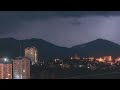 Night thunderstorm till the morning in Alushta, Crimea | Timelapse | Ночная гроза до утра в Алуште