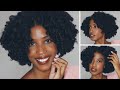 Big Bouncy Flexi Rod Curls On Natural Hair | Type 4 Hair | Easy Step By Step Tutorial