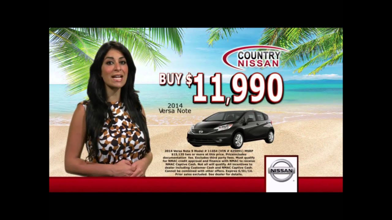 Buy a BRAND NEW Versa Note for $11,990!