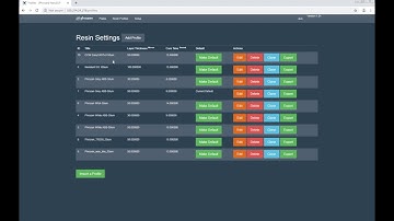 How To Upload Print Profile On The Phrozen Shuffle 3D Printer