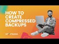 Stop Wasting Storage! Create Compressed WordPress Backups 🔥 | WP STAGING Tutorial