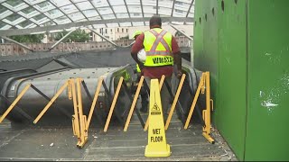 Multiple station service suspended on DC Metro Red Line