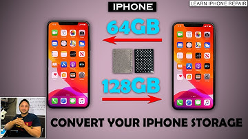 How to increase iPhone storage | Upgrade iPhone storage 64GB to 128GB | Mobile Repair Academy