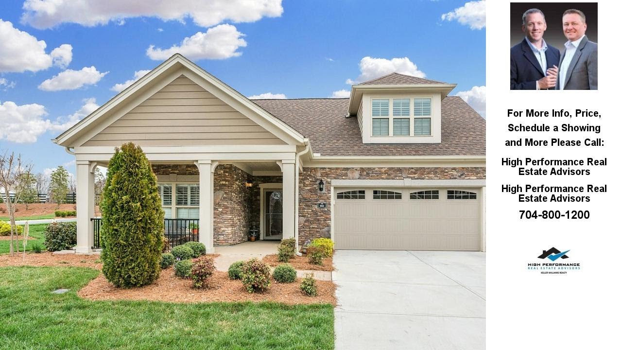 903 Morningstar Ln, Matthews, NC Presented by High Performance Real Estate Advisors. YouTube