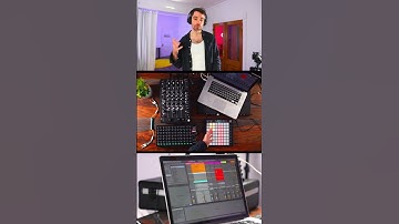 How my hybrid setup works! #ableton #abletonlive #electronicmusic #beatmaker #shorts