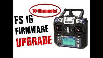 10 Channel DIY Firmware Update for TGY-i6 or FS-i6 Transmitter | Tutorial