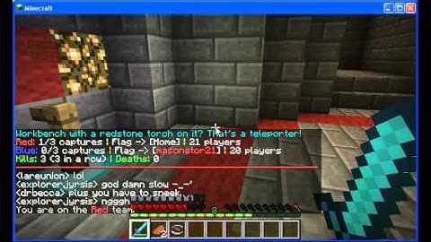 Lets Play Minecraft servers Ctf Part 1