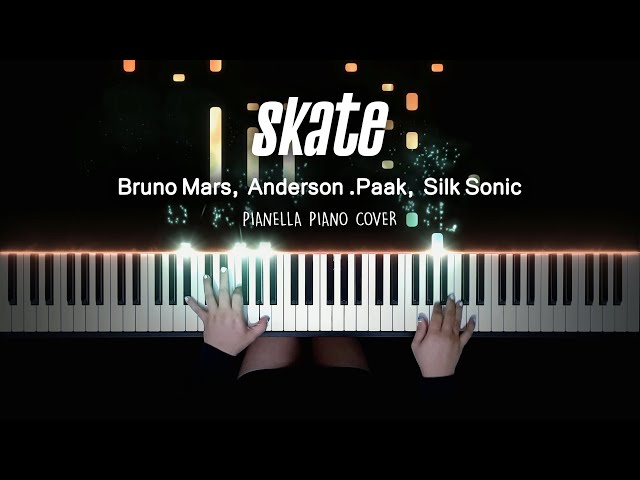 Bruno Mars, Anderson .Paak, Silk Sonic - Skate (Piano solo