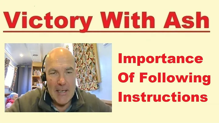 FOLLOW THE INSTRUCTIONS 💎 by Red Redfern 💎 #victorywithash 💎