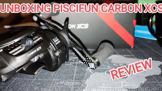 PISCIFUN Carbon XCS baitcasting reel UNBOXING recenzja multiplikatora z  AliExpress 