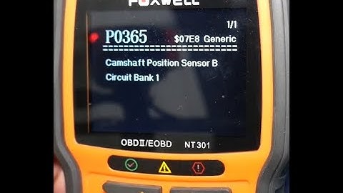Causes and Fixes Toyota P0365 Code: Camshaft Position Sensor "B" Circuit (Bank 1)