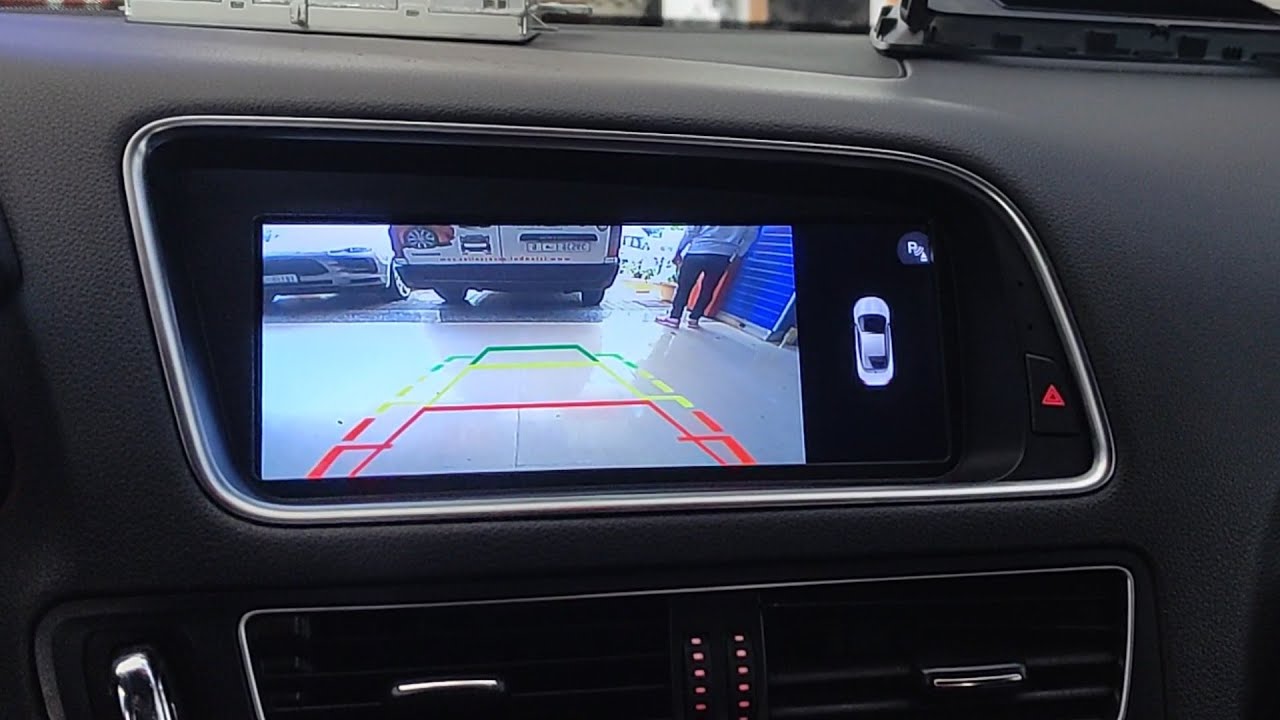 INSTALLATION AUTORADIO AUDI Q5 +CAMERA DE RUCLL 