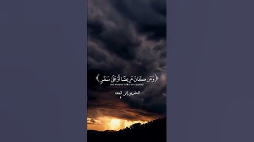 اللهم تقبل منا صيامنا و قيامنا ، اللهم بلغنا ليلة القدر🤲#جنة #تلاوة_خاشعة #المصحف #دين #قرآن #رمضان