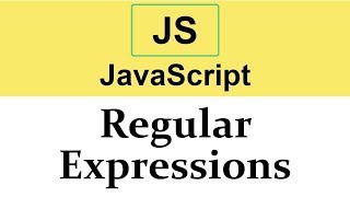 #28 Regular Expressions in JavaScript Part 1  2019 Details