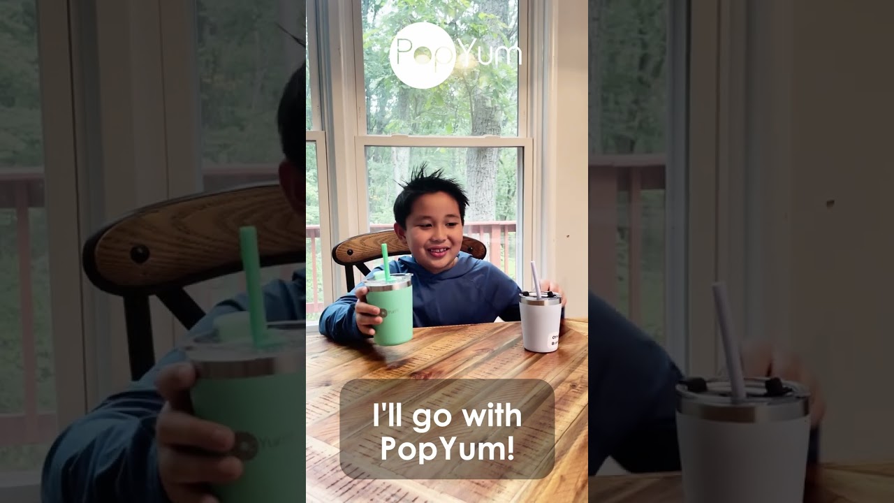 PopYum's NEW Insulated Kids' Cups: Versatile and Convenient! - Baby Chick