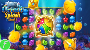 Ocean Splash Match 3 Gameplay HD (Android) | NO COMMENTARY