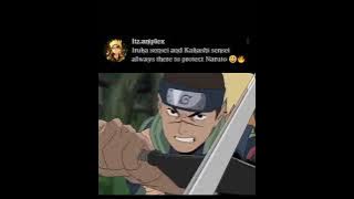 Naruto - kakashi x Iruka ❤️🥰 #naruto #kakashi #iruka #amv #tweet #status # friendship #sad #love