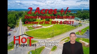 2 Acres Zoned Hwy Business Harmony NC | Ken Poindexter Real Estate | Hot Properties Inc.