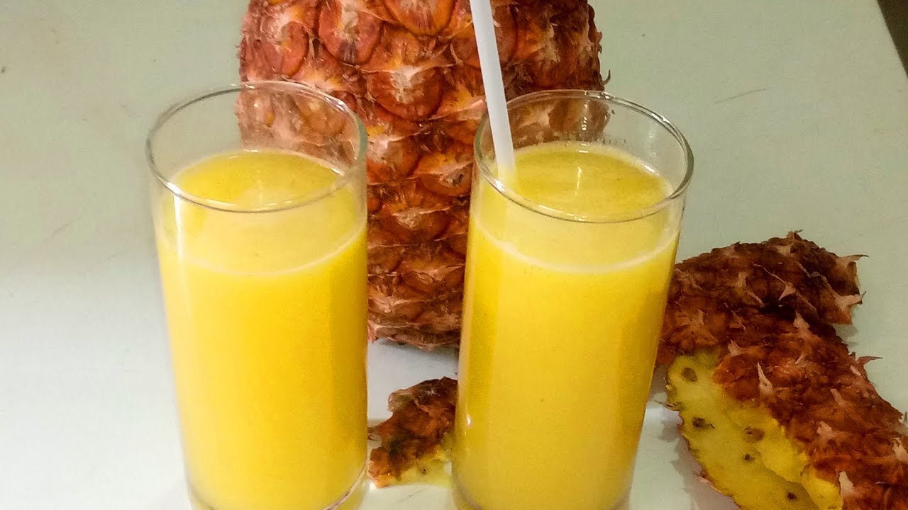 Pineapple Juice Recipe: How to Make Pineapple Juice at Home