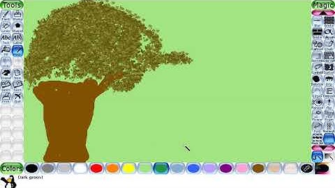 CLASS   4 CHAPTER   3 ADVANCED TFEATURES OF TUX PAINT PART 3