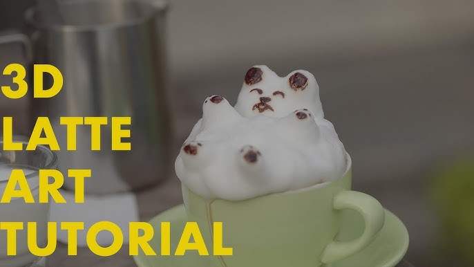 This Gadget Fires Foamy 3-D Pandas Into Your Lattes