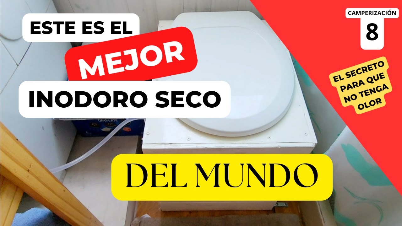 👉BAÑO SECO para cuidar el agua en el MOTORHOME. ❌ SIN AGUAS NEGRAS 