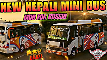 New Nepali Mini Bus Mod Bussid  New Nepali Bus Mod Nepali Bus Mod Download 