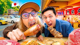 On teste la streetfood d'une aire d'autoroute au Japon