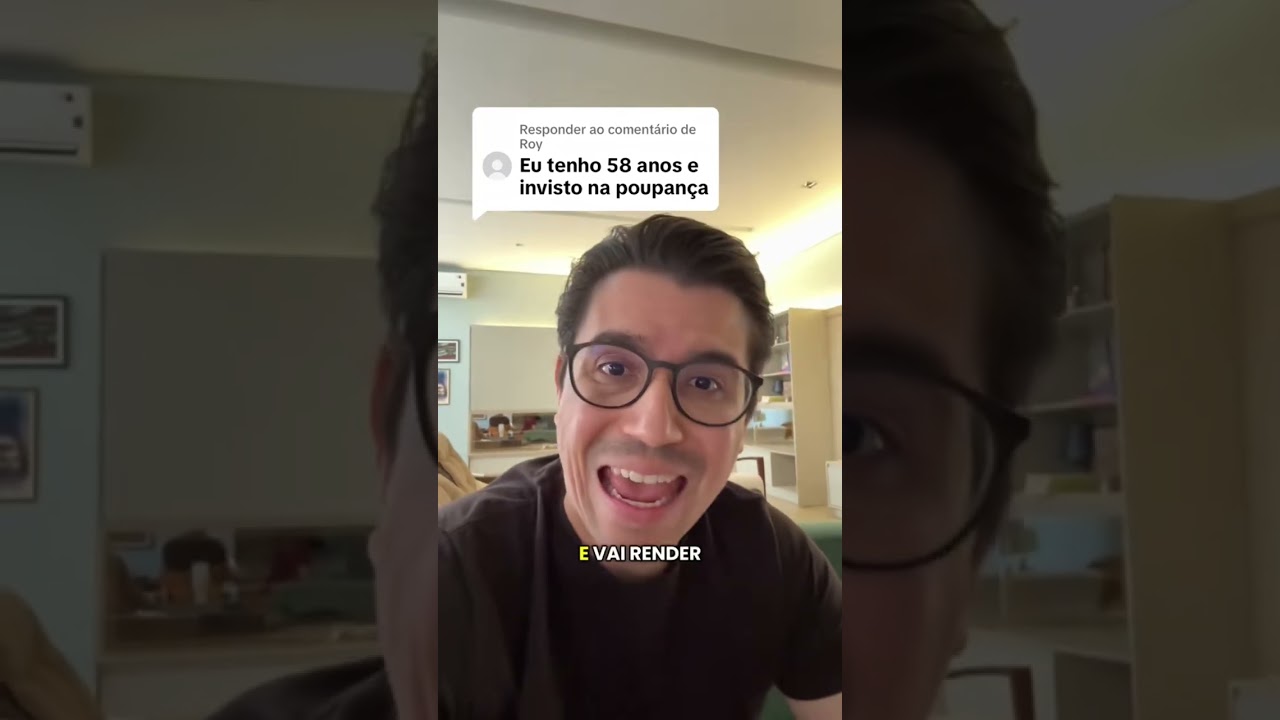 58 anos é invisto na poupança! 