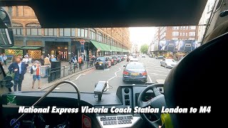 National Express Victoria Coach Station London to M4
