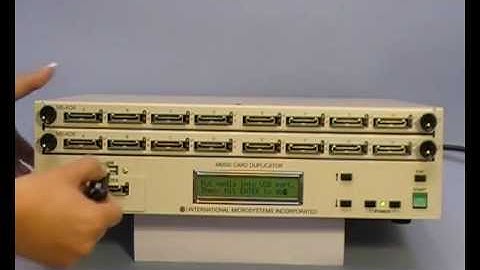 M6550 SD Duplicator Firmware Update