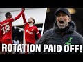 Jurgen klopps team selection gamble paid off vs fulham