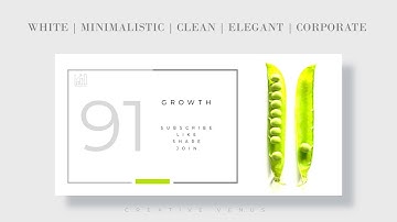 Learn To Design Corporate White Minimalistic Business PowerPoint Presentation Slide in 5 Minutes