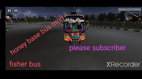 honey base bus mod please subcribe