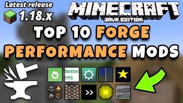Minecraft Java 1.18.1 Top 10 Best Forge Performance FPS Boost Mods 1.18.1 (Boost your FPS!)