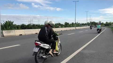 Đường dẫn lên Cầu Cao Lãnh tỉnh Đồng Tháp năm 2020