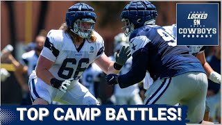 Top Training Camp Battles For Dallas Cowboys!