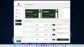 JavaFX - Create Banking Application With Data Persistence - 2025