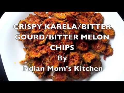 Crispy Karela Chips/Bitter Gourd Chips/Bitter Melon Chips | Indian Mom