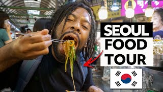 Ultimate Korean STREET FOOD TOUR of SEOUL, SOUTH KOREA!