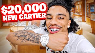 I BOUGHT MY FIRST $20,000 CARTIER!! * Gets Emotional* 🙏🏽🥹