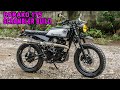 kawasaki Barako 175 Scrambler build Timelapse