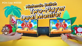 Nintendo Switch External Monitor! Portable Dual Monitor for Two-Player Games｜GeChic screenshot 2