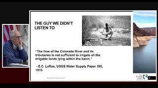 Science & Governance/Law & the Living Colorado River panels (Stegner Symposium)