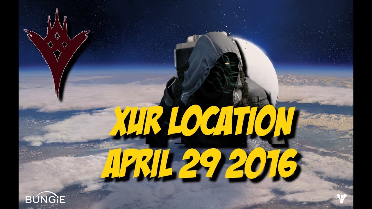 Destiny TTK - Xur 2.0 Location - April 29 2016