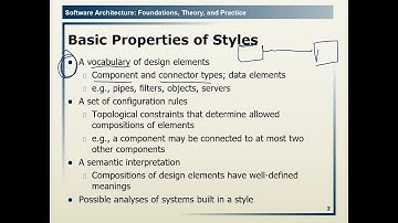 5.1 Introduction to Architecture Styles